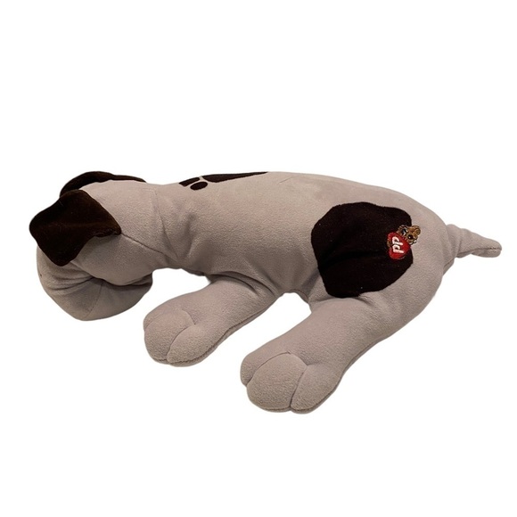 Pound Puppies Plush Puppy Dog Gray With Brown Spots Vintage 1985 Tonka - Picture 5 of 12
